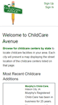 Mobile Screenshot of childcareavenue.com